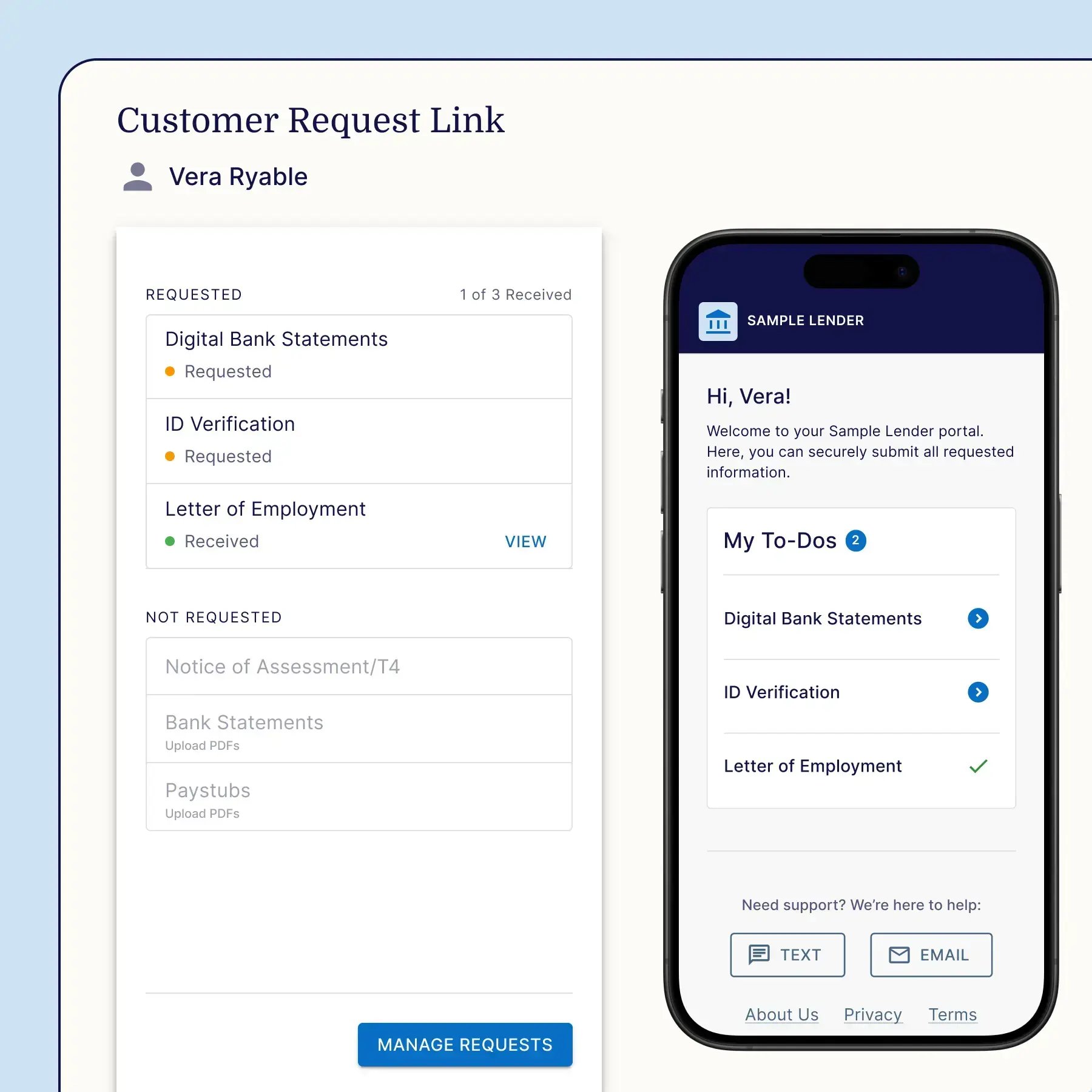 Mortgage Lenders - Lender Branded Link